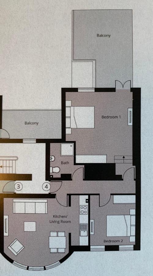 King Street Residence - 2 Bed Great Yarmouth Exteriör bild